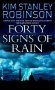 Forty signs of rain book cover