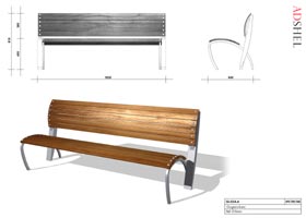 Street bench - Banc public