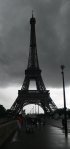 Tour Eiffel sous la pluie
