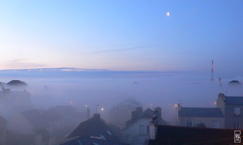 Layer of fog - Couche de brouillard