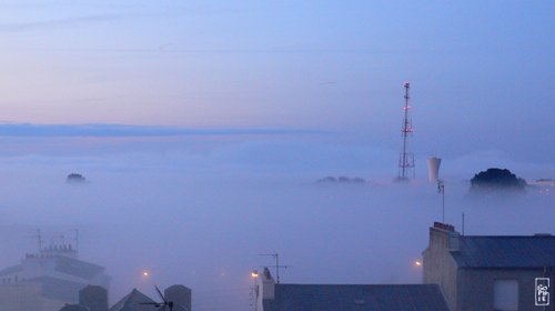 Layer of fog - Couche de brouillard