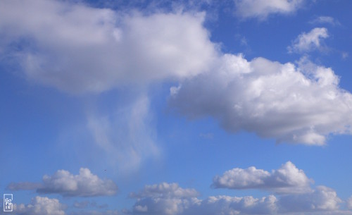 Virga under a cloud - Virga sous un nuage