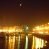 Lights in Perros–Guirec harbour