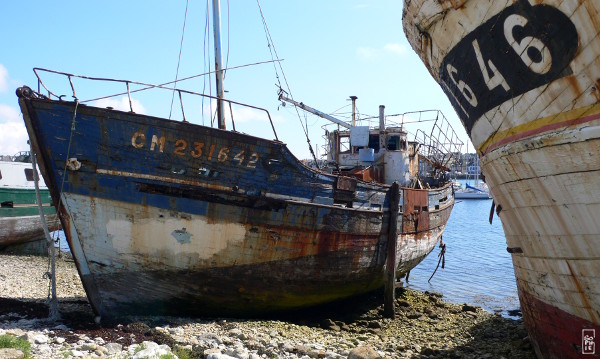 Abandoned boats - Bateaux abandonnés