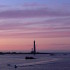 Île Vierge lighthouse lit-up