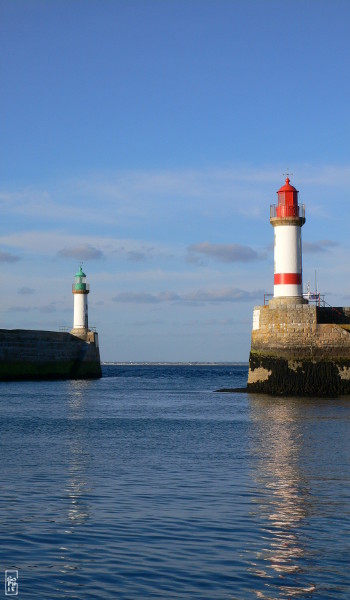 Port-Tudy harbour entrance - Entrée de Port-Tudy